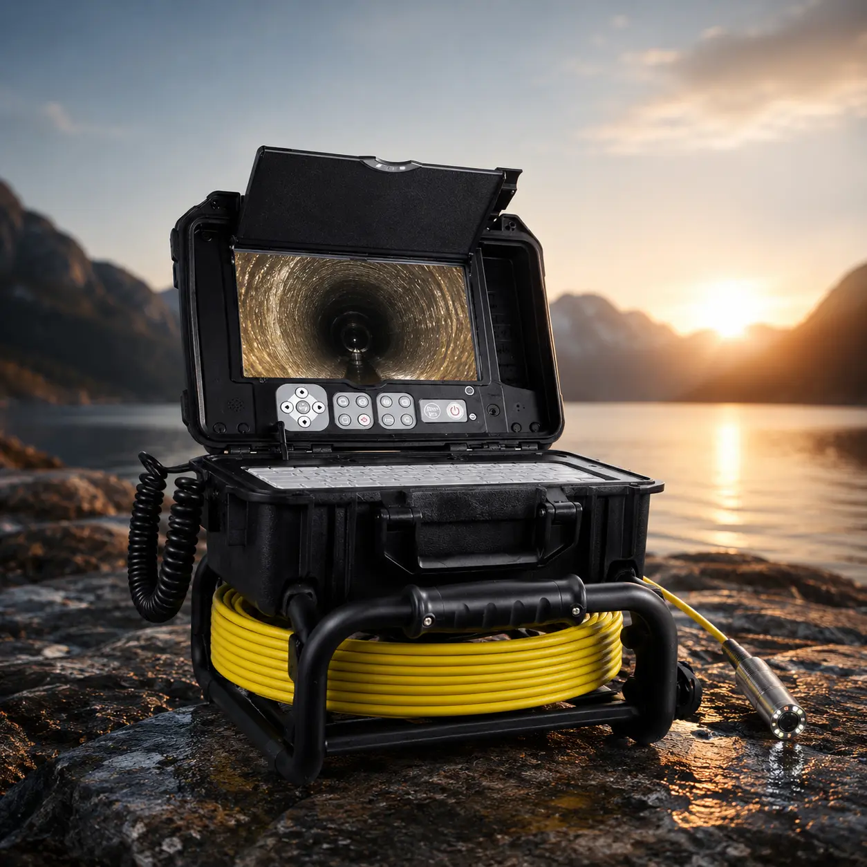 sewer inspection camera with sonde
