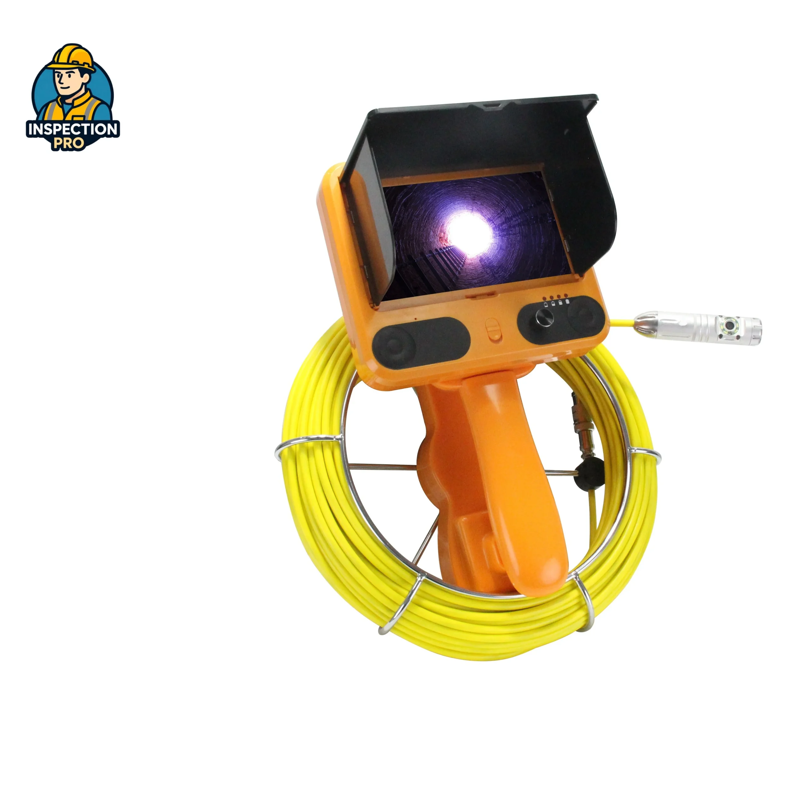 pan and tilt sewer camera | 7 inch dual lens drain camera pan and tilt sewer camera | 7 inch dual lens drain camera