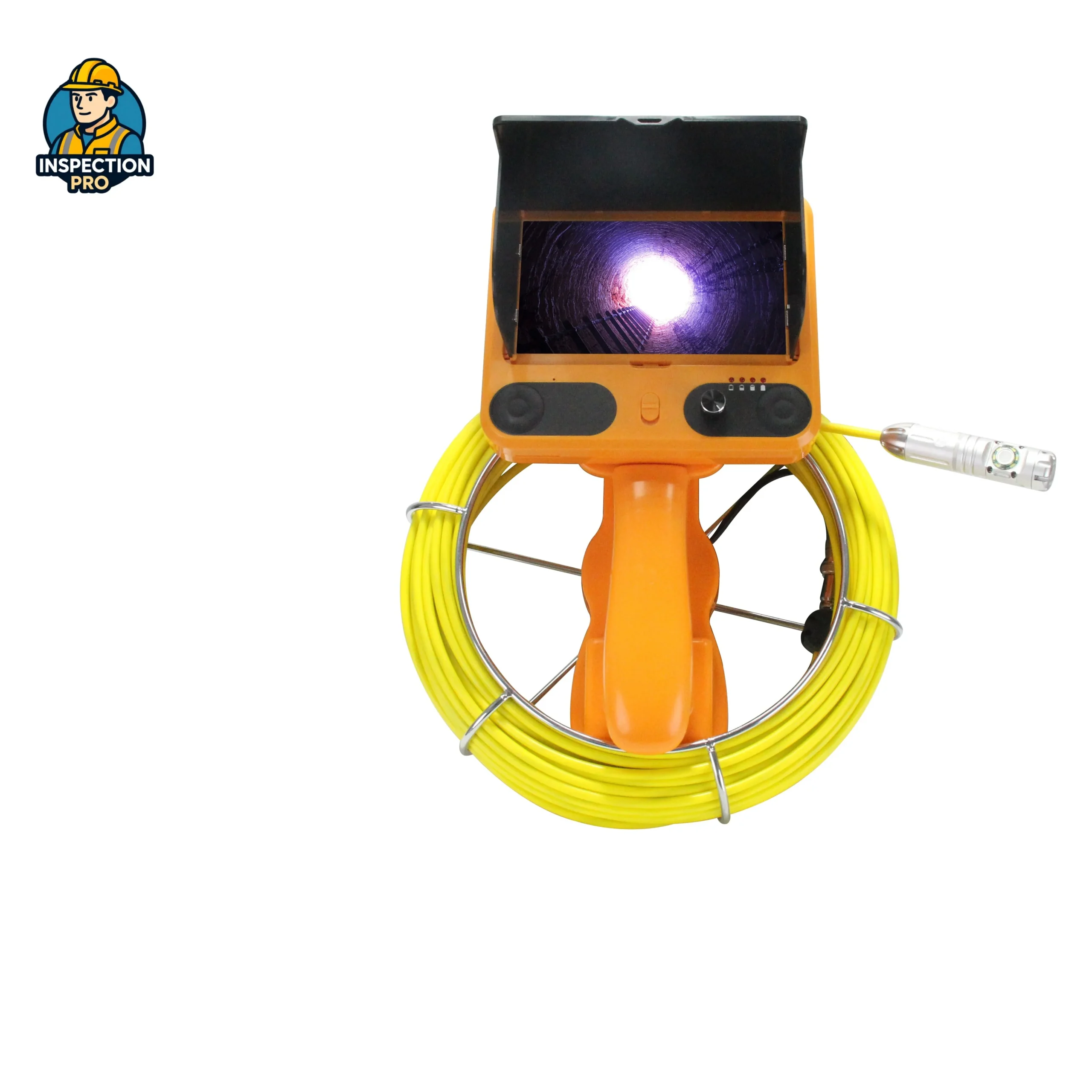 pan and tilt sewer camera | 7 inch dual lens drain camera pan and tilt sewer camera | 7 inch dual lens drain camera