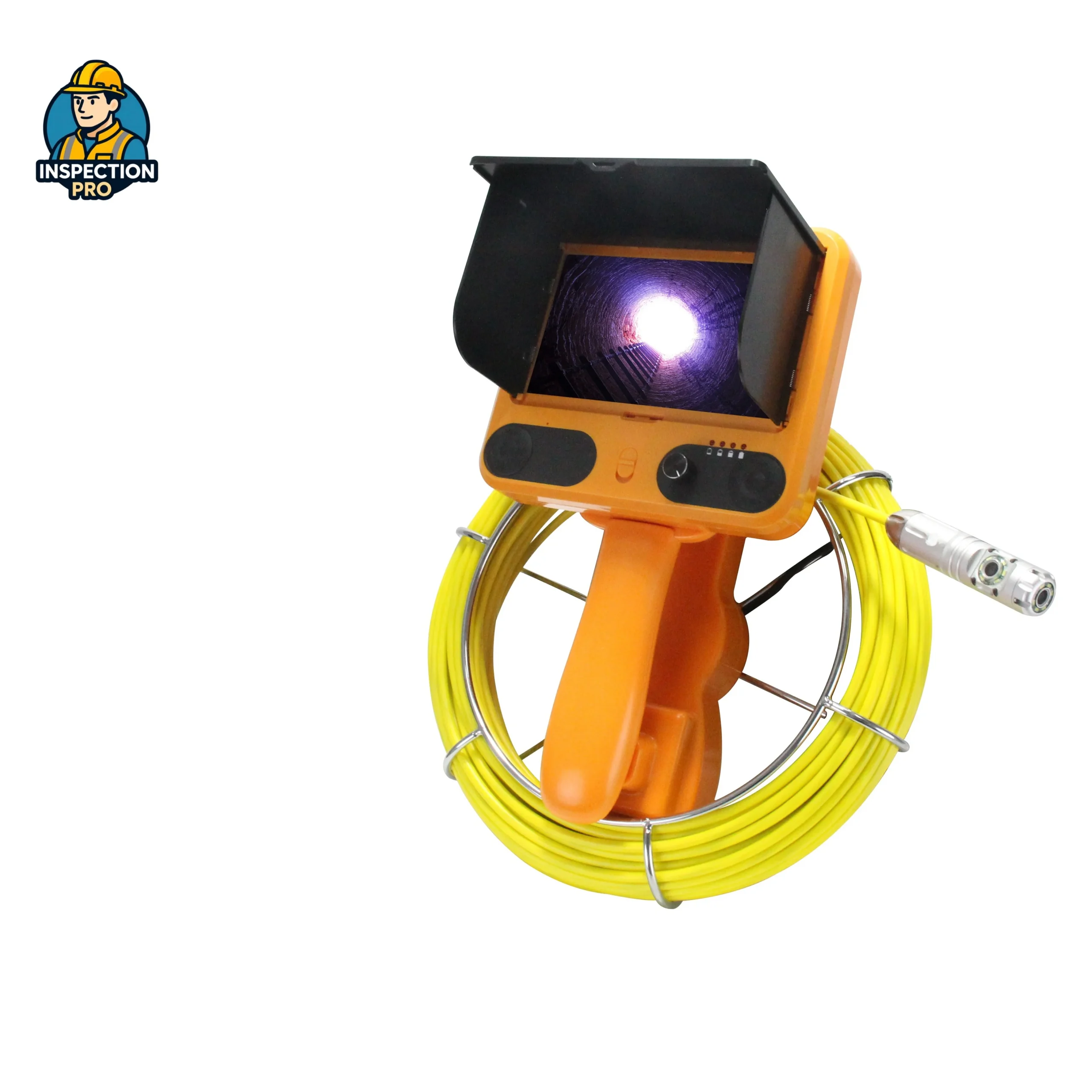 pan and tilt sewer camera | 7 inch dual lens drain camera pan and tilt sewer camera | 7 inch dual lens drain camera