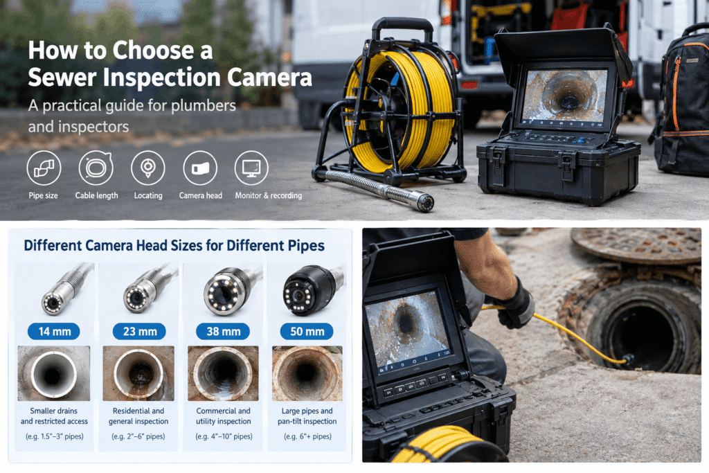 How to Choose a Sewer Inspection Camera: A Practical Guide for Plumbers and Inspectors how to choose a sewer inspection camera